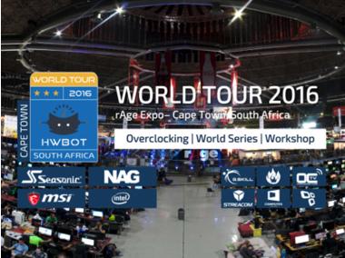 HWBOT World Tour 2016 in South Africa