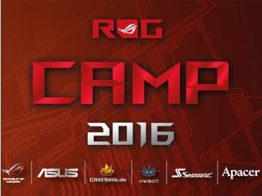 Seasonic ASUS ROG Camp 2016 als Co-Sponsor