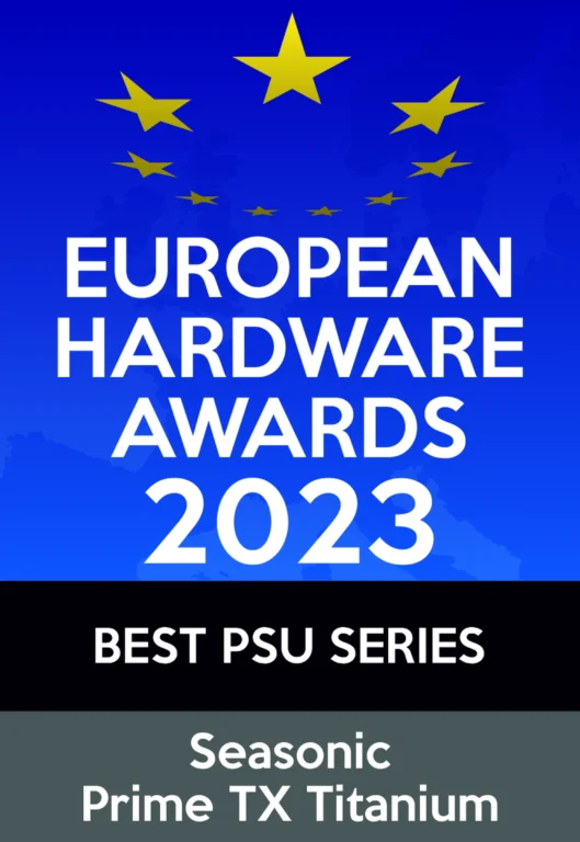 European Hardware Awards 2023 for Seasonic PRIME TX