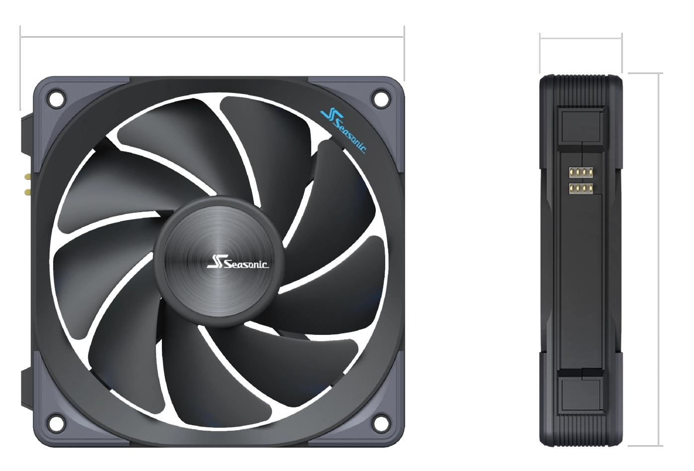 magflow 120mm Dimensions