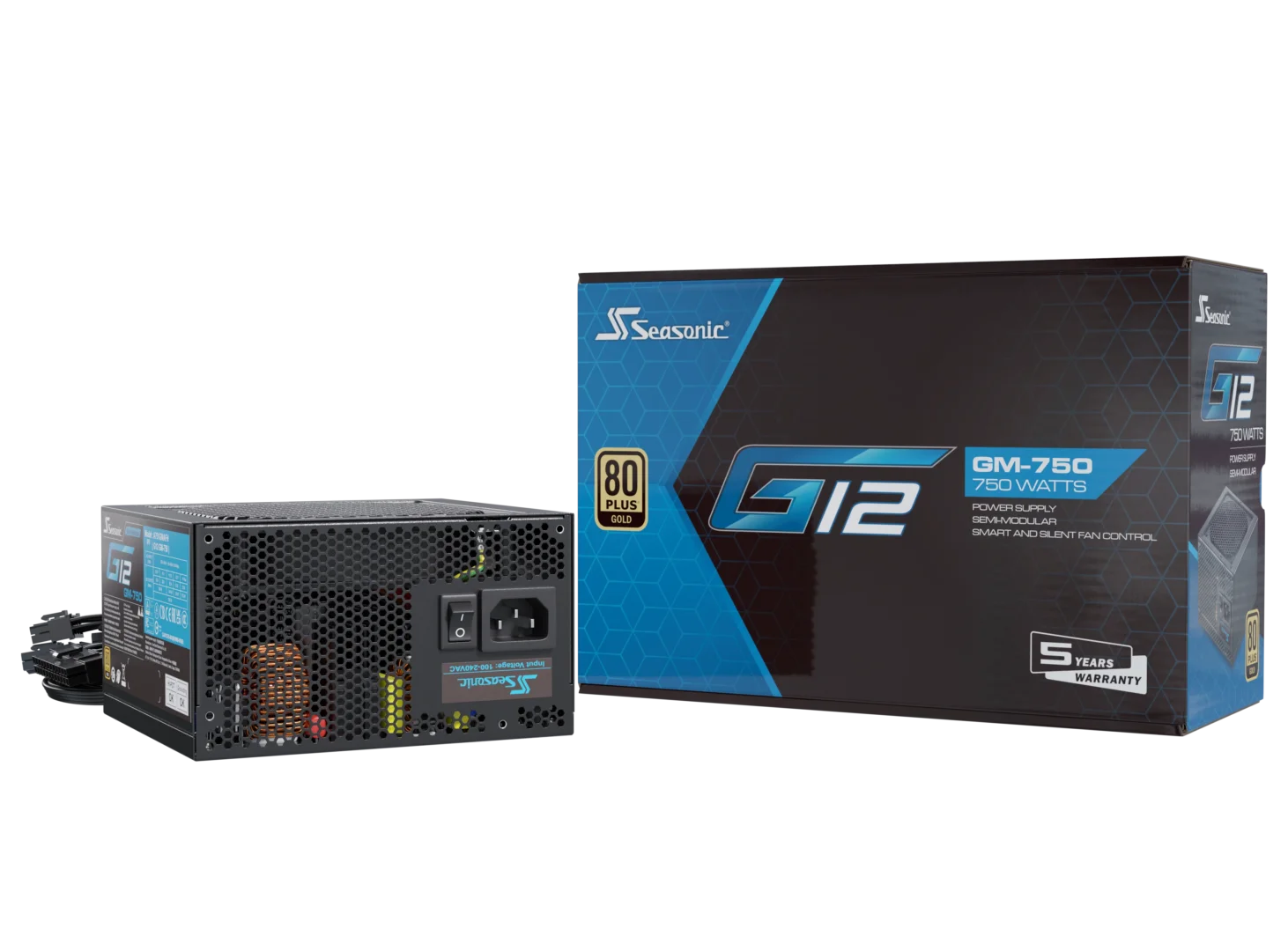 G12GM -Seasonic 高効率セミモジュラー電源