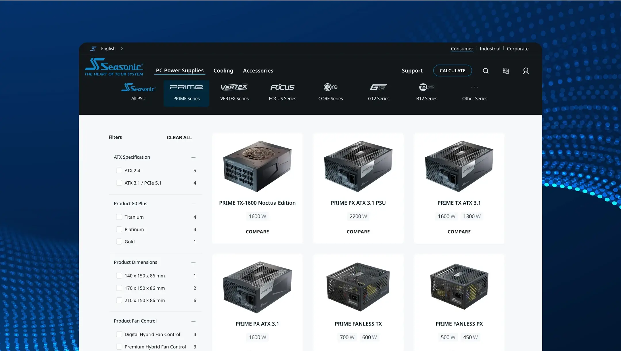 Seasonic PRIME series