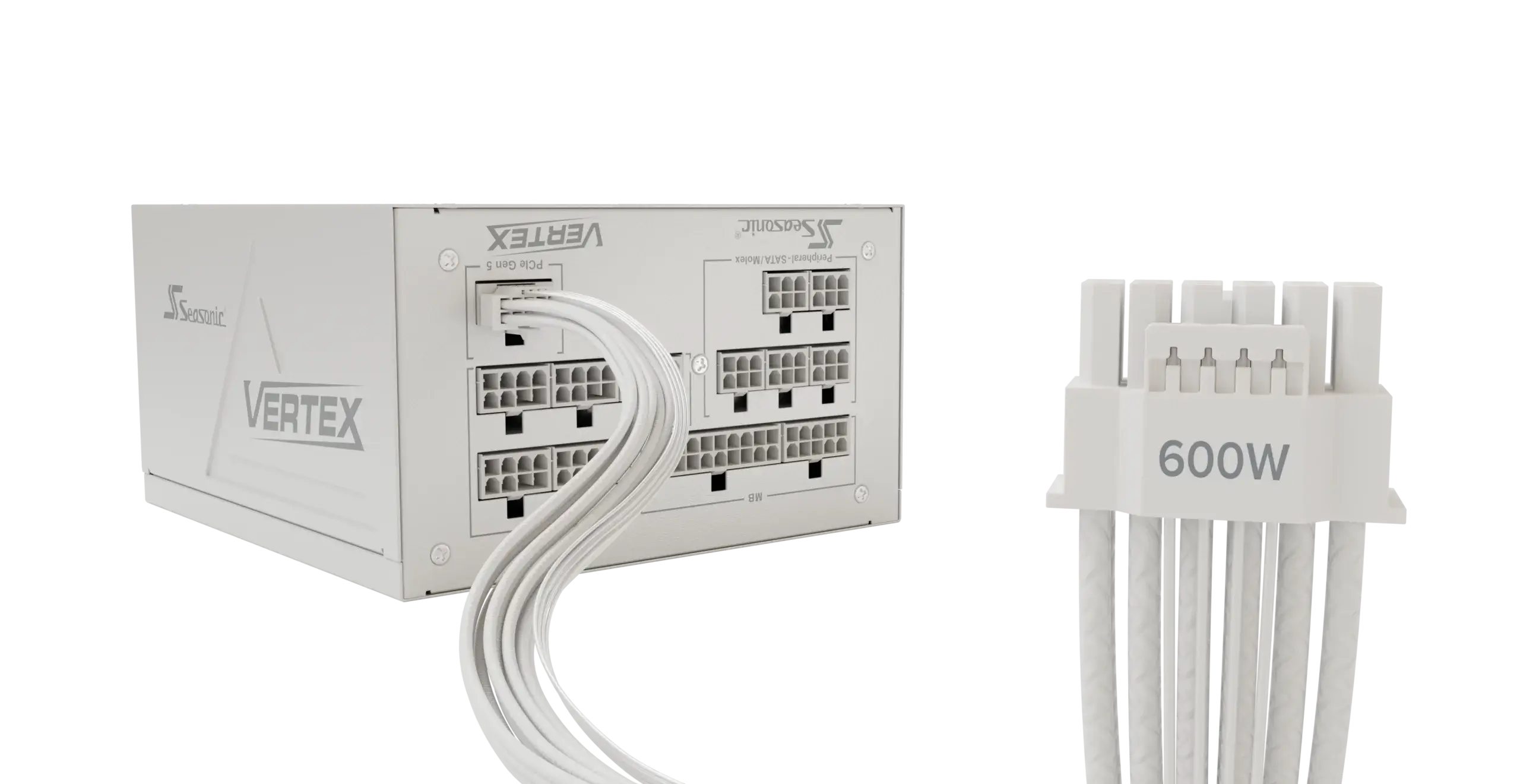 Sea Sonic VERTEX GX White ATX 3.1 | 80 PLUS Gold PSU
