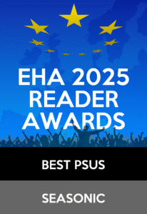 Seasonic wins the EHA Reader Award 2025 for Best Power Supply