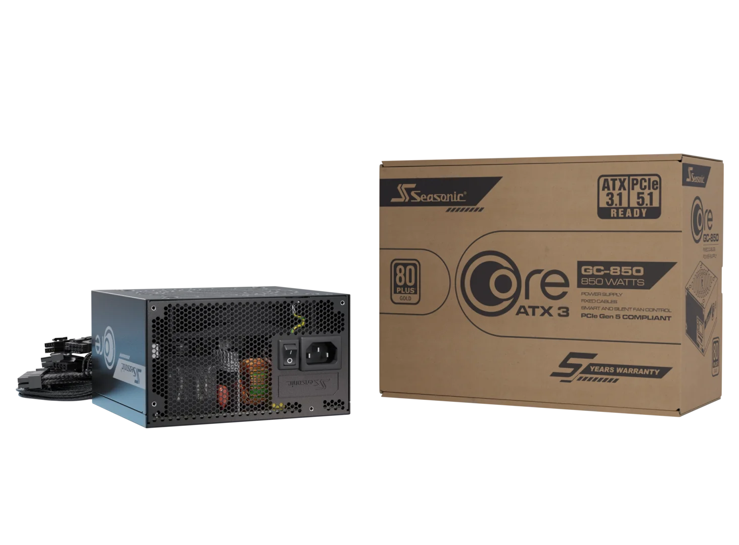 Seasonic CORE GC Series | 80 PLUS Gold ATX 3.1 PSU