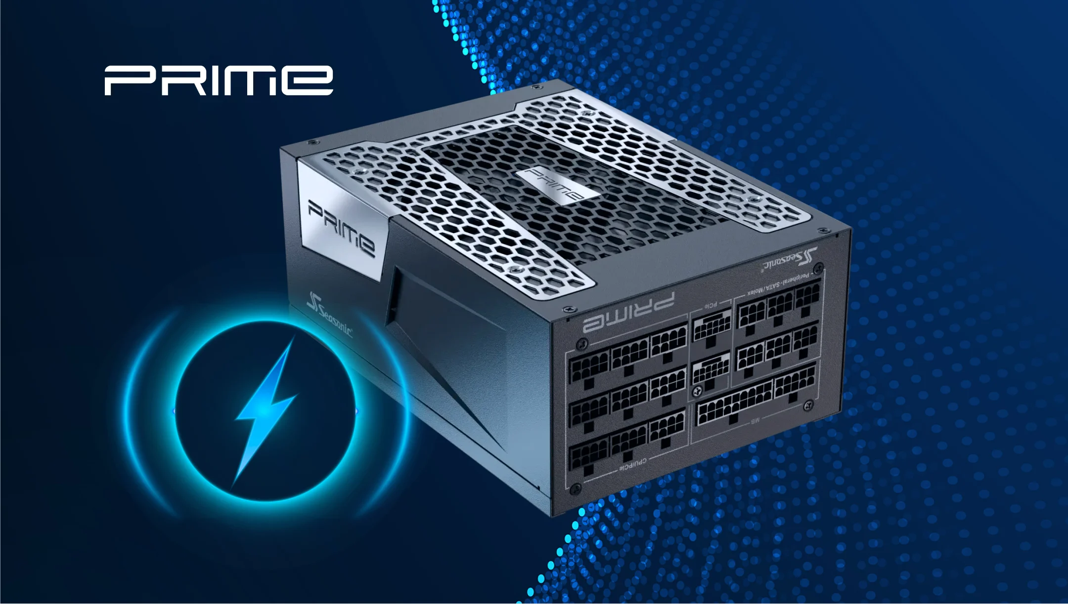Fuente Alimentación 1600W SEASONIC Prime PRIME-TX-1600 80 PLUS Titanium Fully-Modular Negro