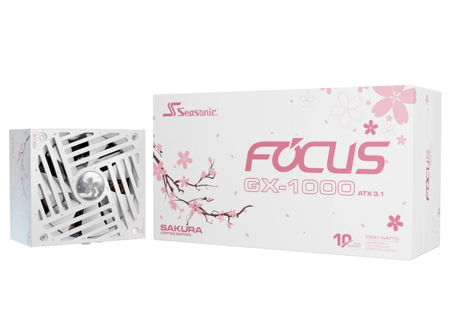 FOCUS GX-1000 ATX 3.1 SAKURA Limited Edition | Seasonic
