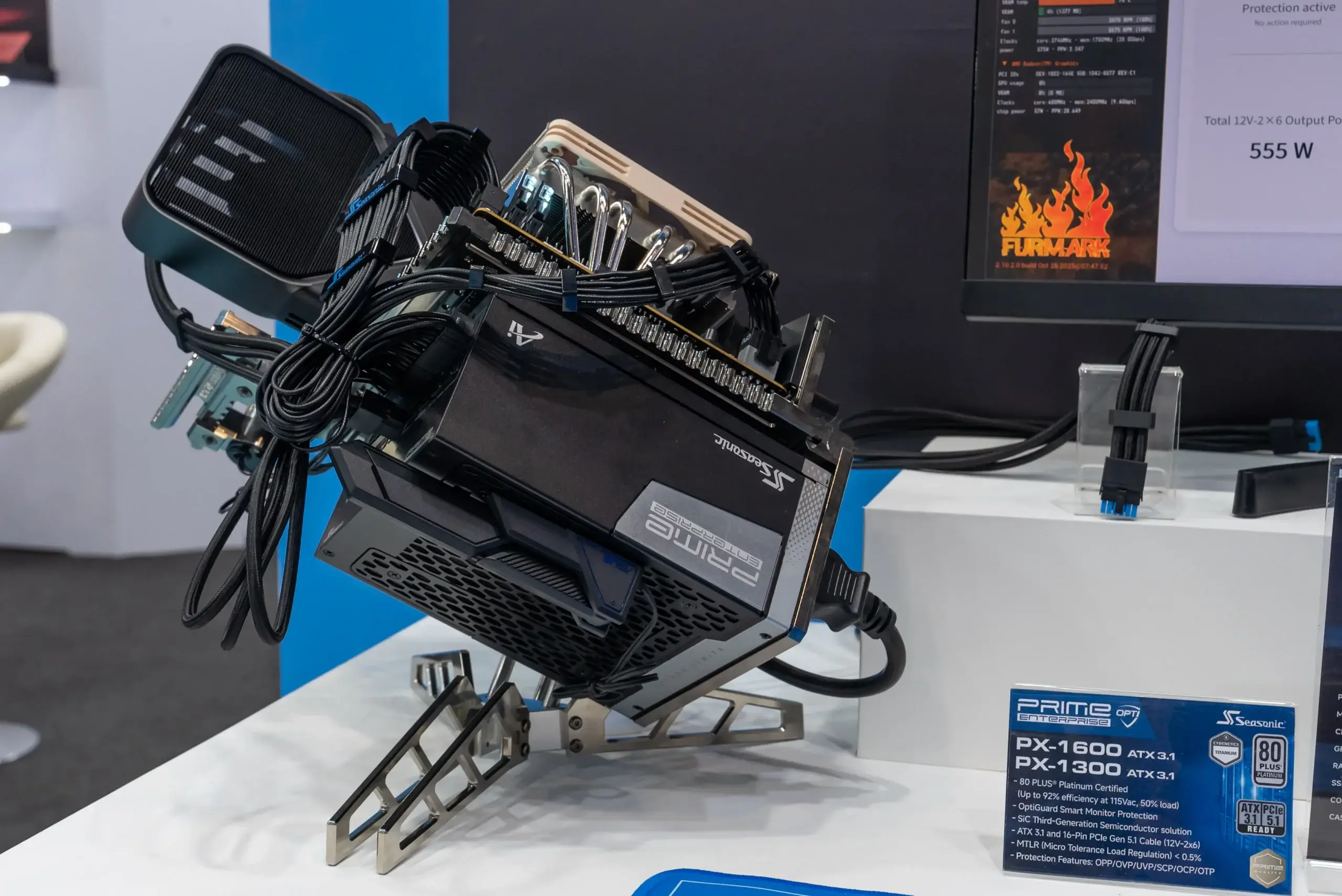 PSU-to-GPU Protection booth system image