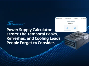 Power Supply Calculator Errors